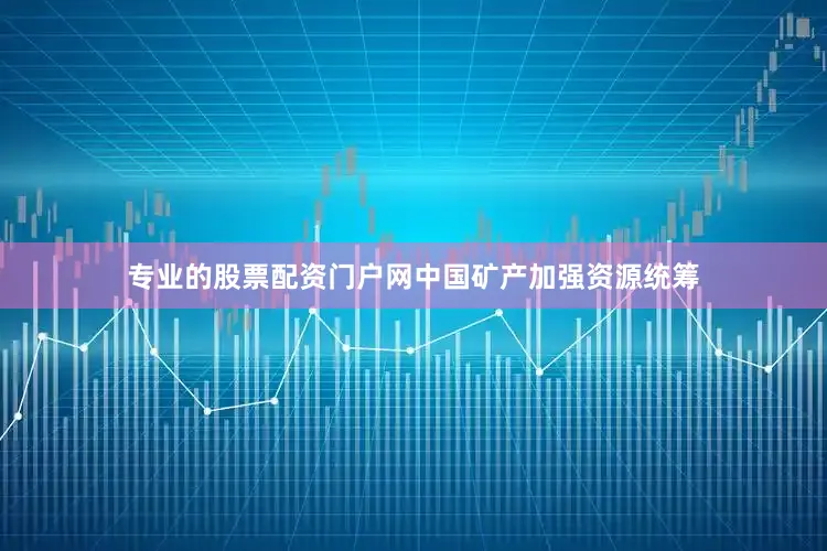 专业的股票配资门户网中国矿产加强资源统筹